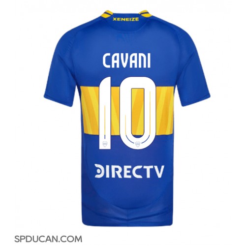 Muški Nogometni Dres Boca Juniors Edinson Cavani #10 Domaci 2024-25 Kratak Rukav